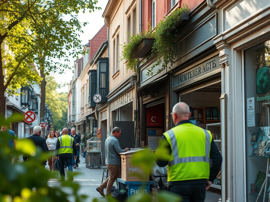 Logo Funduszy Europejskich nad panoramą Sopotu, symbolizujące inwestycje