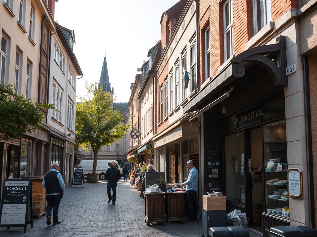 Mapa Sopotu z zaznaczonymi inwestycjami finansowanymi z Funduszy Europejskich